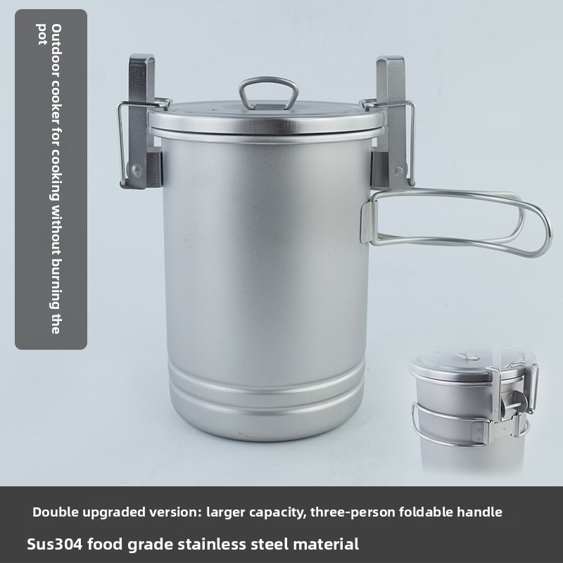 Camping Cooking Area - Multi Functional Camping Rice Cook Pot
