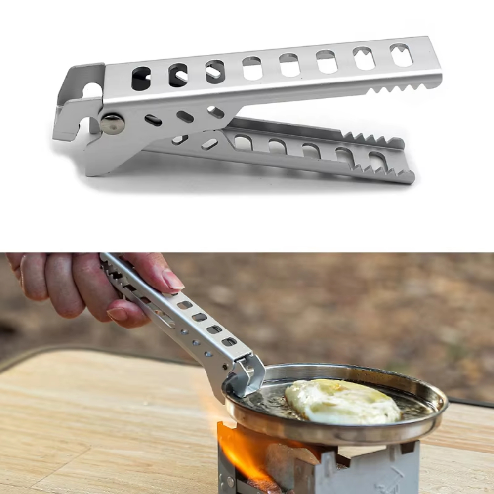 Camping Cooking Handle - Outdoor Aluminium Anti-hot Alloy Clip Bowl