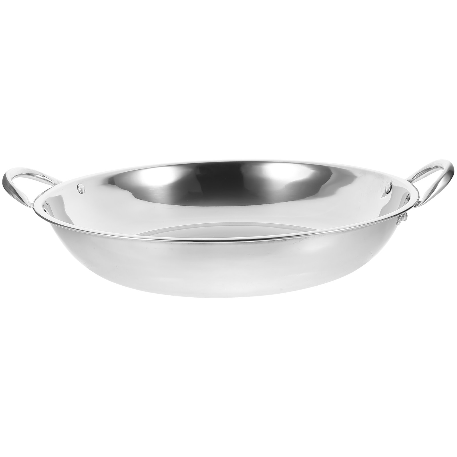 Camping Cooking Handle - Double Handle Stainless Steel Wok Cooking