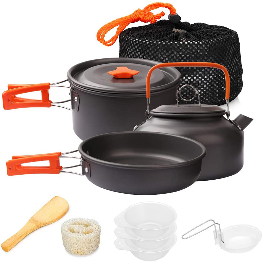 Camping Cooking Ware - 1pcs/1set Camping Cookware Kit Outdoor Cooking