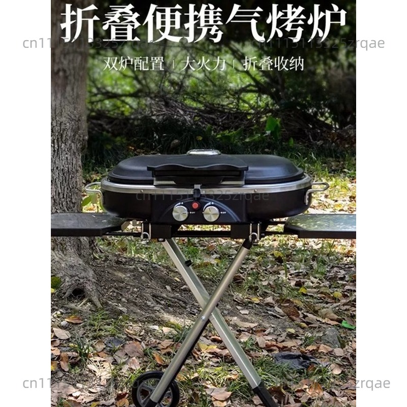 Camping Cooking Range - Outdoor Indoor Gas Cooking Stove Portable