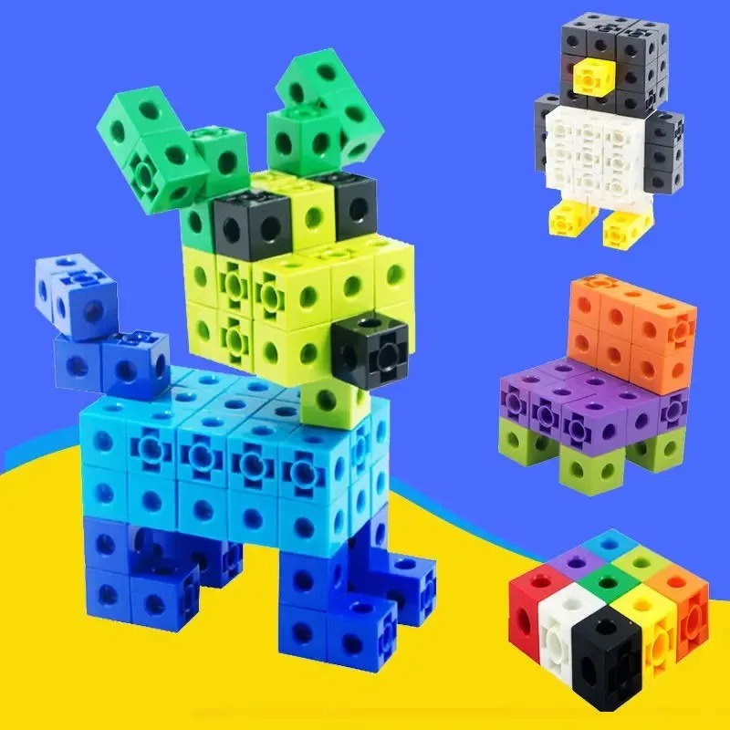 100PCS Set Linking Cubes Math  - Fire Starter Cube review and price