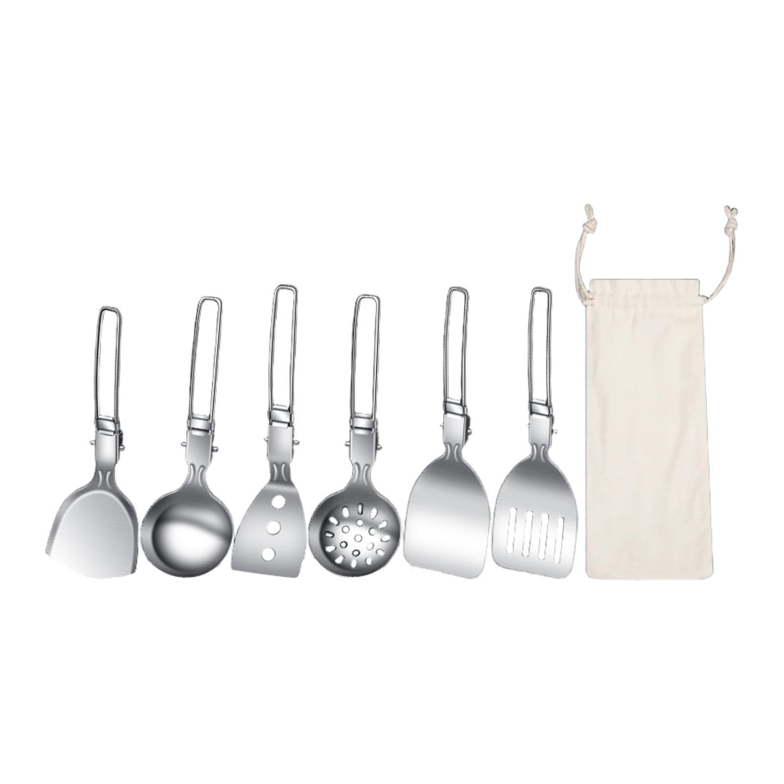 7Pcs Camp Cooking Utensil Set  - Camping Cooking Essentials Kit review and price