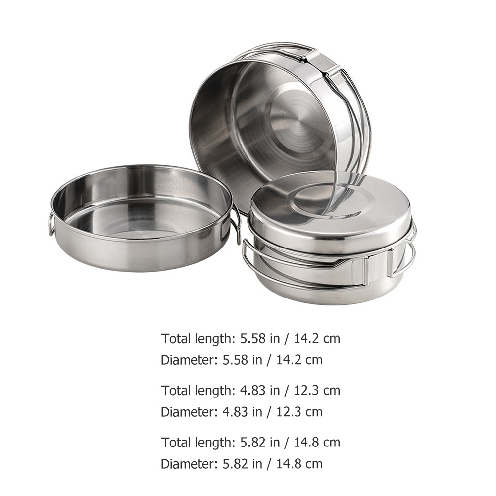 1Set Stainless Steel Camping C - Camping Outdoor Cooking Set review and price
