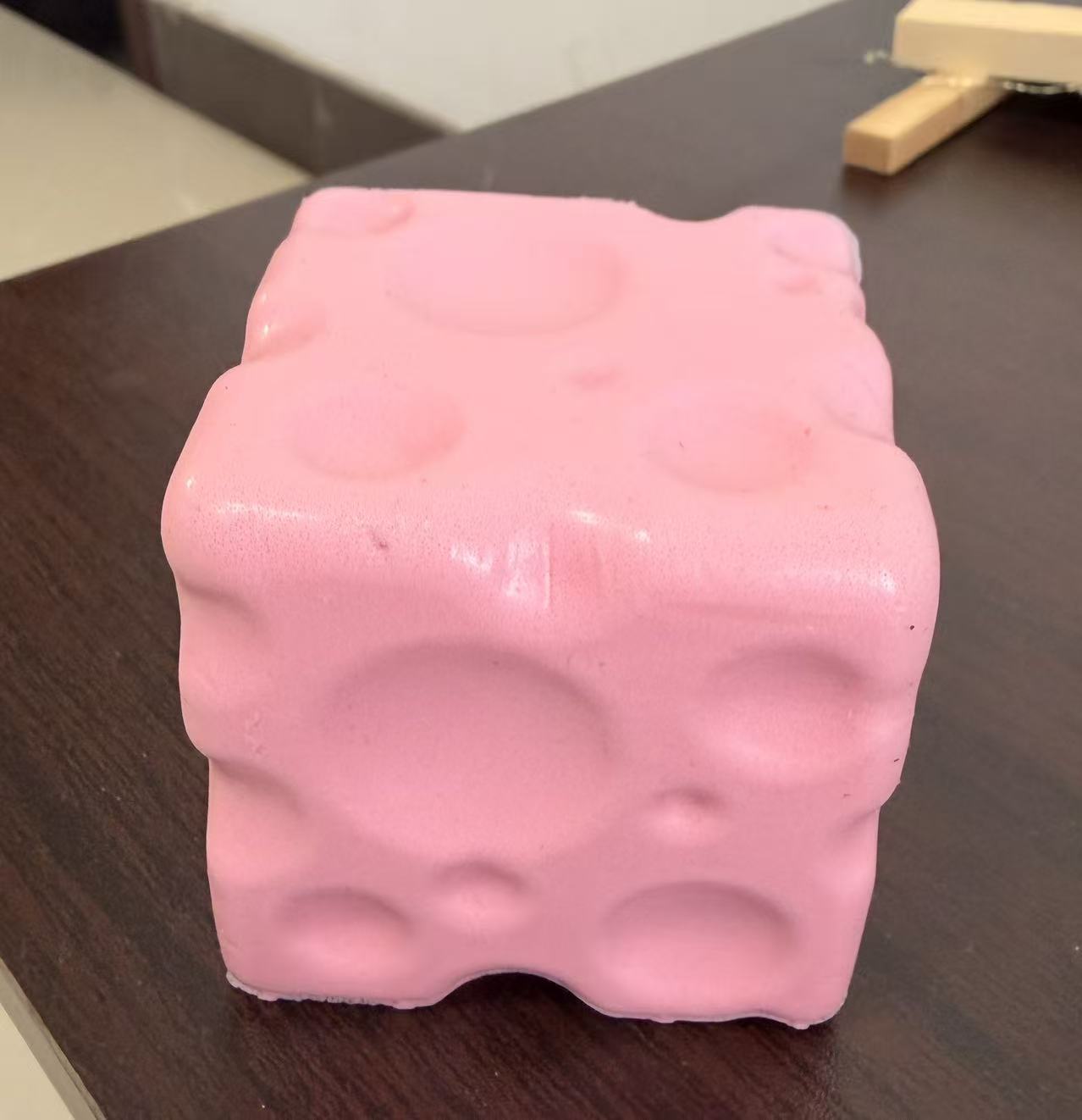 Taba Squishy Cheese Cube Stres - Fire Starter Cube review and price