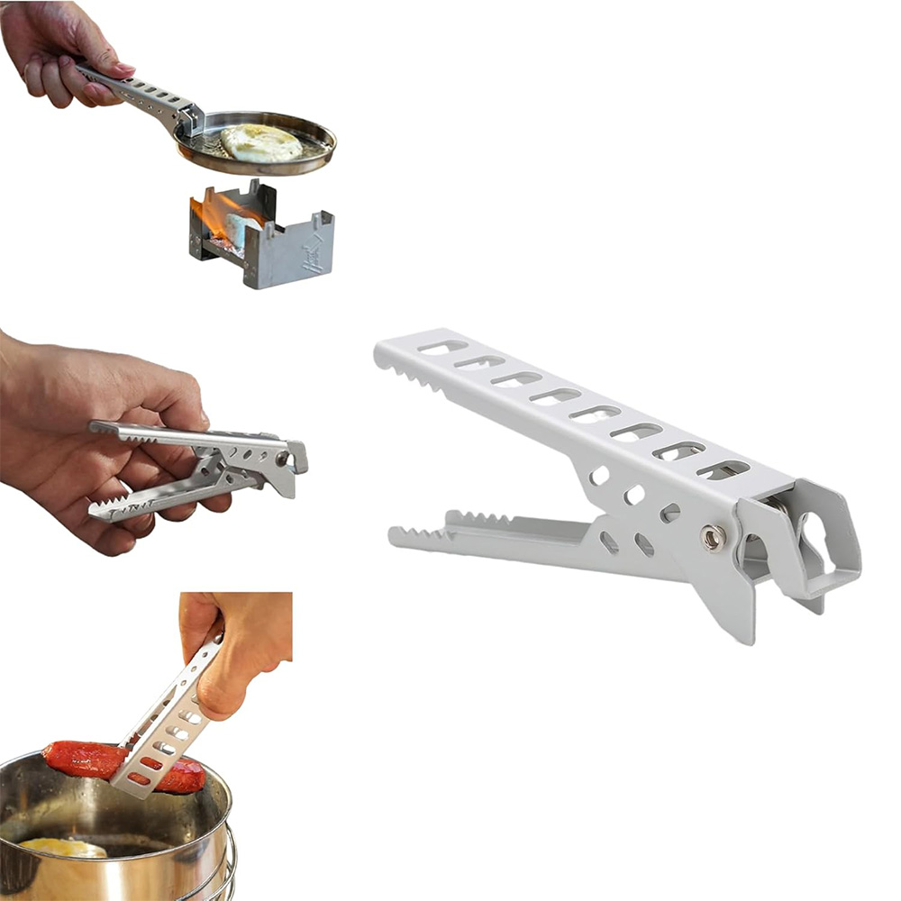 Outdoor Heat-resistant Pot Gri - Camping Cooking Accessories Set review and price