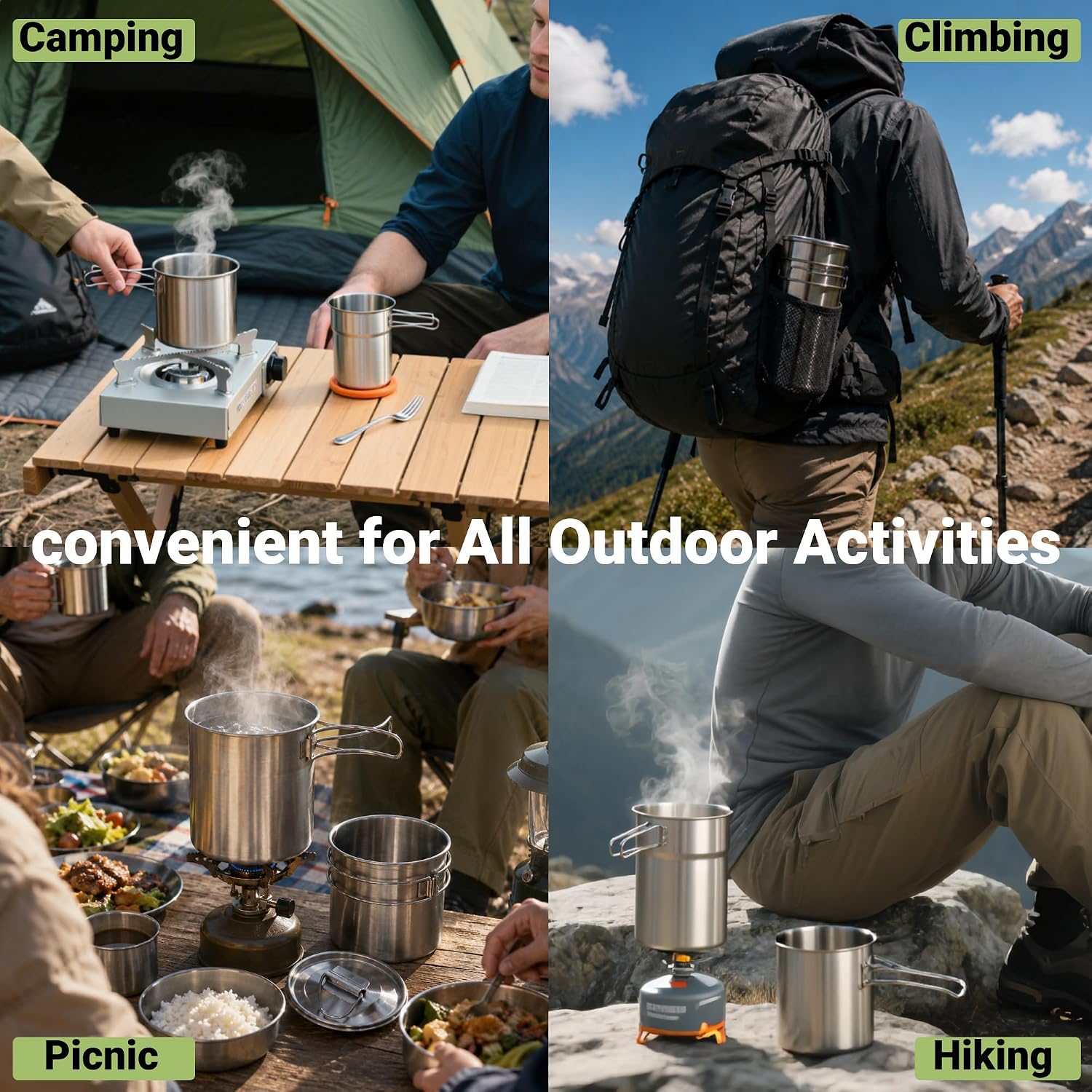 Foldable Camping Cups Mugs Cam - Camping Cooking Food review and price