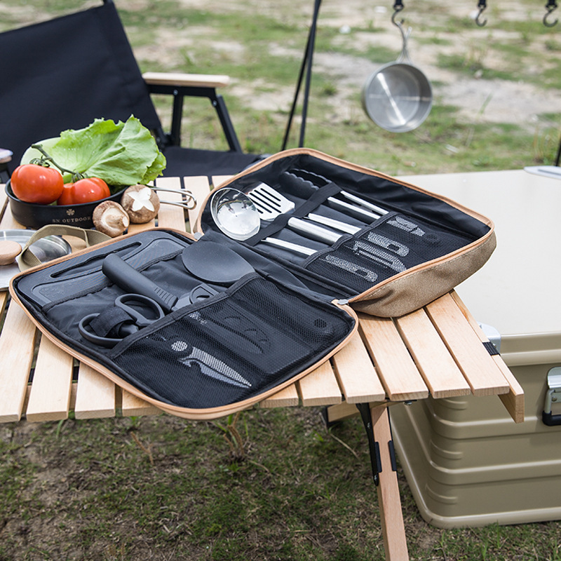 8pcs Camping Kitchen Cookware  - Camping Cooking Ware review and price