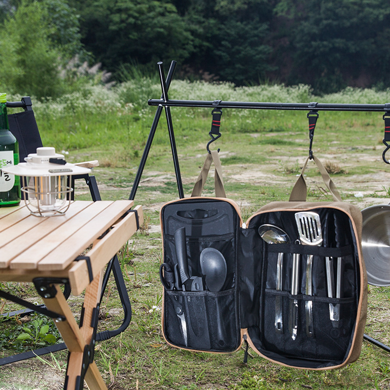 8pcs Camping Kitchen Cookware  - Camping Cooking Ware review and price
