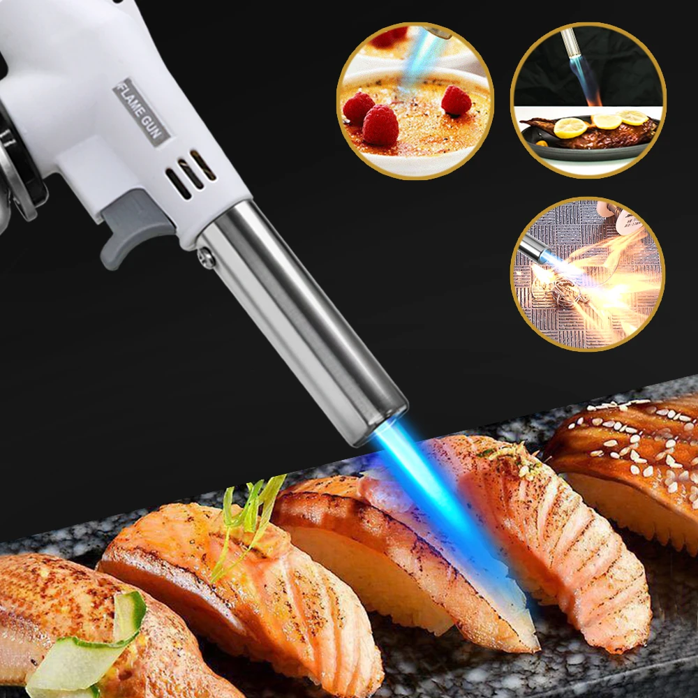 Portable Metal Flame Gun Butan - Camping Cooking Flame review and price