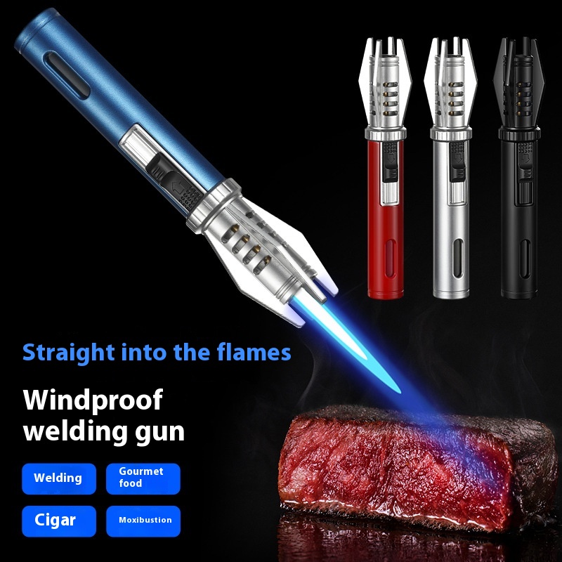 Metal Windproof Jet Flame Ligh - Camping Cooking Flame review and price