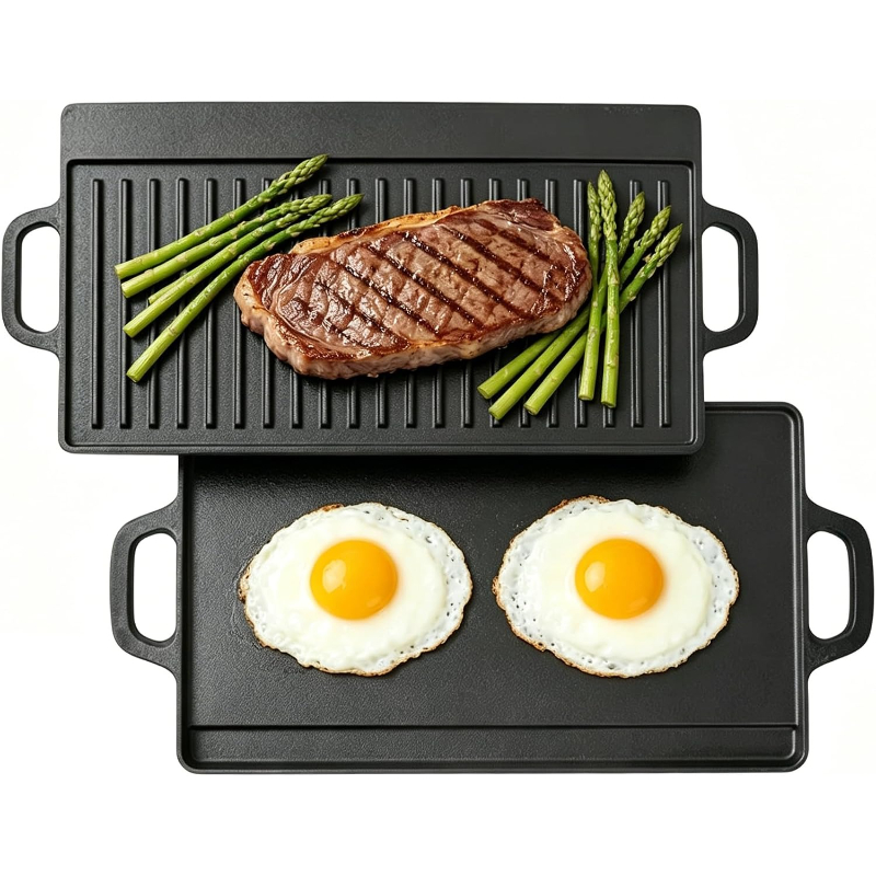 Uncoated Cast Iron Grill Plate - Camping Cooking Range review and price