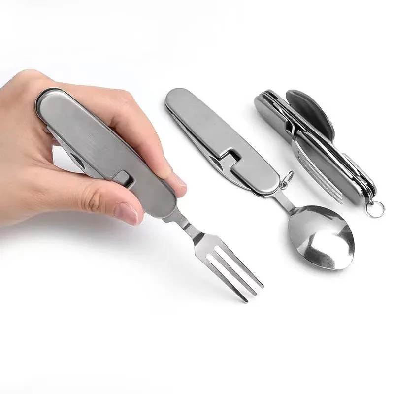 Camping Tableware Set Stainles - Camping Cooking Knife Set review and price
