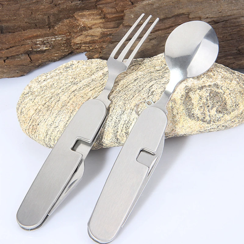 Camping Tableware Set Stainles - Camping Cooking Knife Set review and price