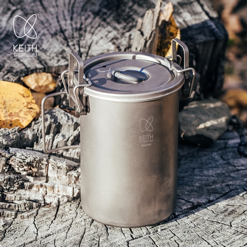 KEITH Pure Titanium Rice Cooke - Camping Cooking Bundle review and price