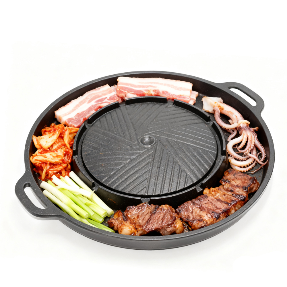 KOSUN Korean BBQ Grill Pan 2 i - Camping Cooking Portable review and price