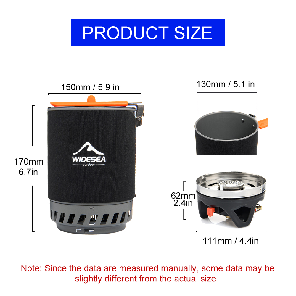 Widesea Camping Cooking System - Camping Outdoor Cooking Set review and price