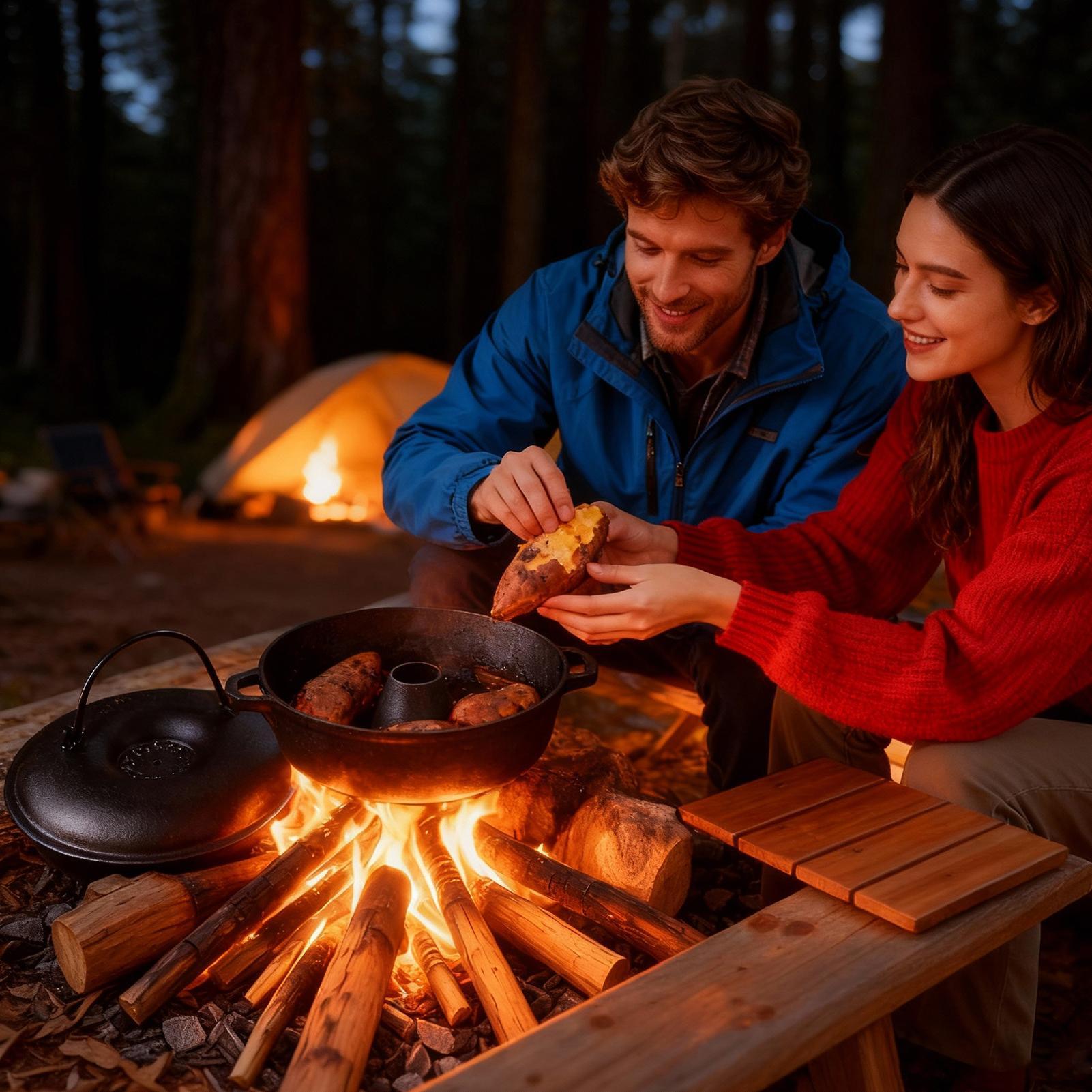 Cast Iron Cauldron For Cooking - Camping Cooking Cast Iron review and price