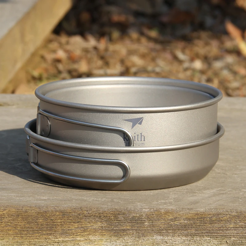 Keith 3PCS Titanium Cookware P - Camping Cooking Ware review and price