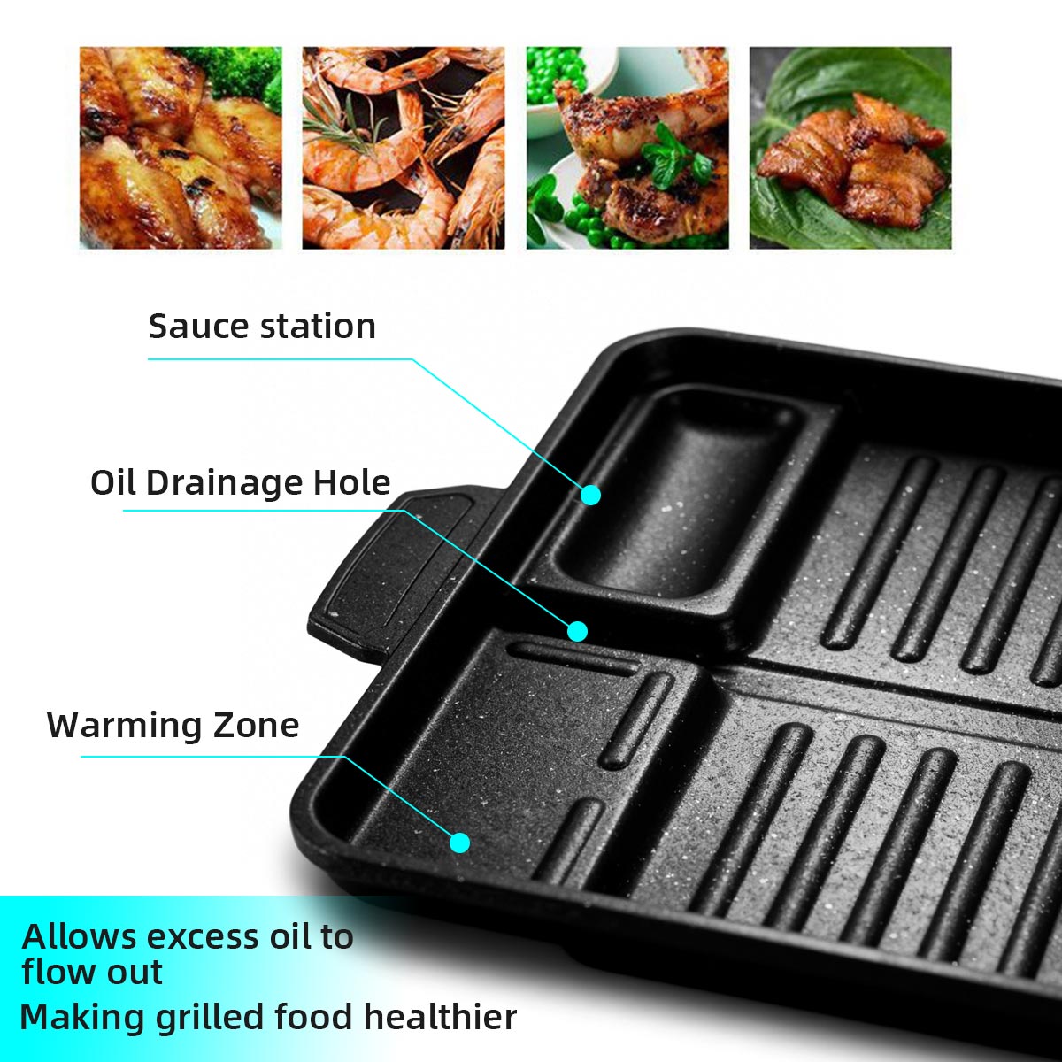 Korean Grill Meat Plate Alumin - Camping Cooking Range review and price