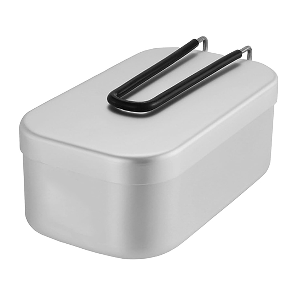 800ML Aluminum Lunch Boxes Out - Camping Cooking Food review and price