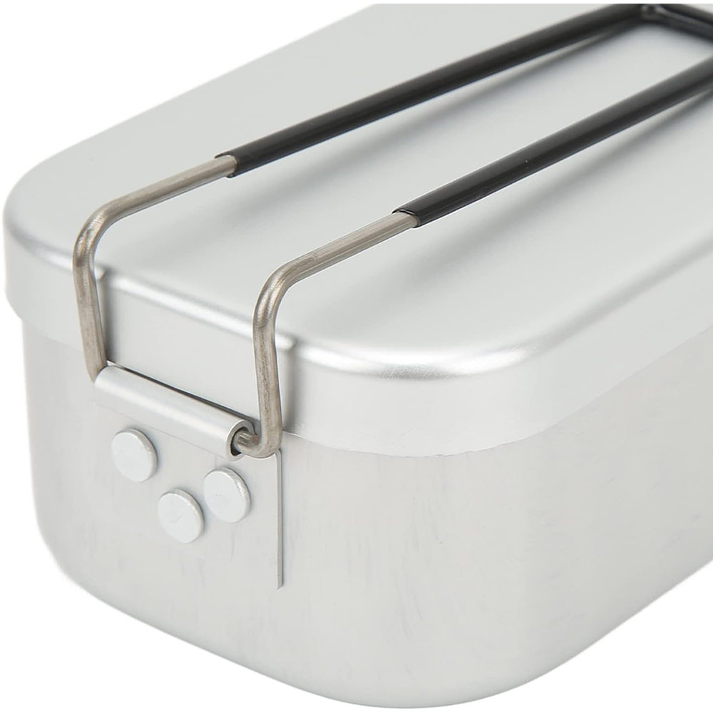 800ML Aluminum Lunch Boxes Out - Camping Cooking Food review and price