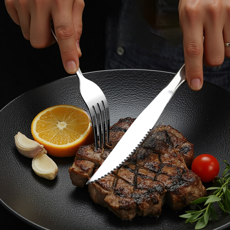 High-End Stainless Steel Trave - Camping Cooking Knife Set review and price
