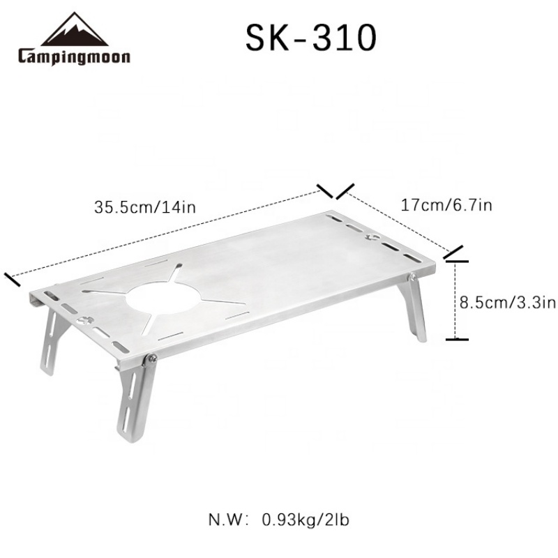 CAMPINGMOON SK-310 Multifuncti - Camping Cooking Table With Storage review and price