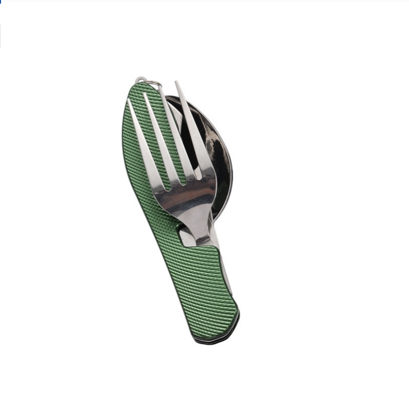 Foldable Stainless Steel Cutle - Camping Cooking Knife Set review and price