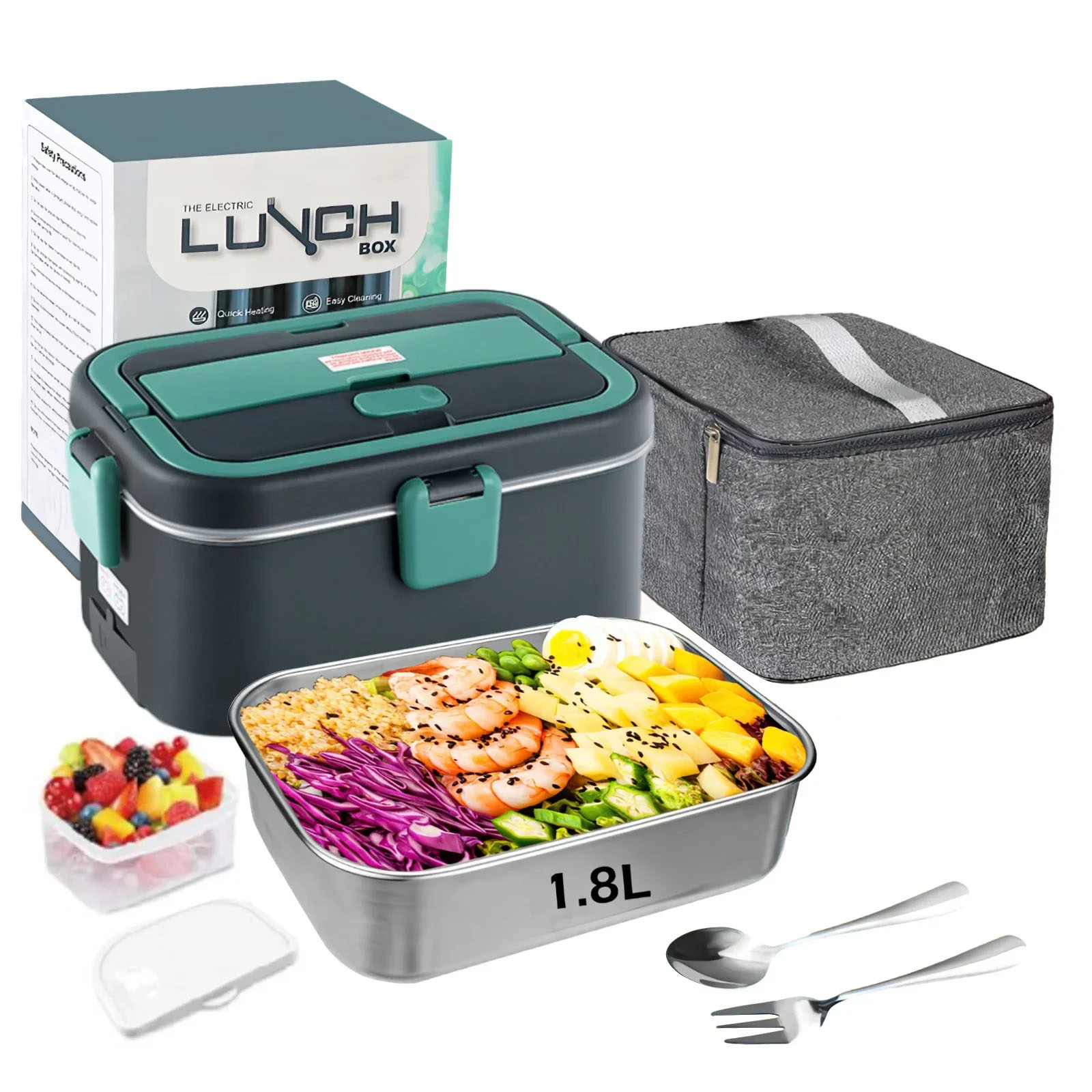 Electric Lunch Box Food Warmer - Camping Cooking Food review and price