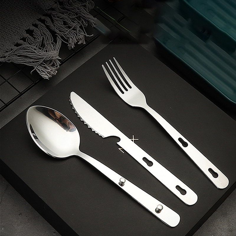 3pcs/set Portable Stainless St - Camping Cooking Knife Set review and price