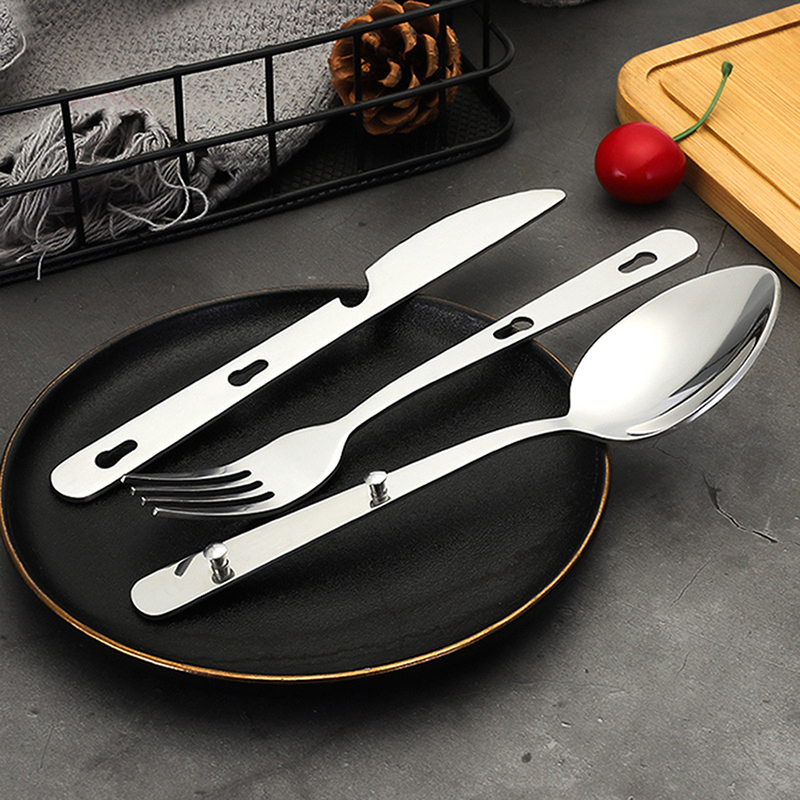 3pcs/set Portable Stainless St - Camping Cooking Knife Set review and price