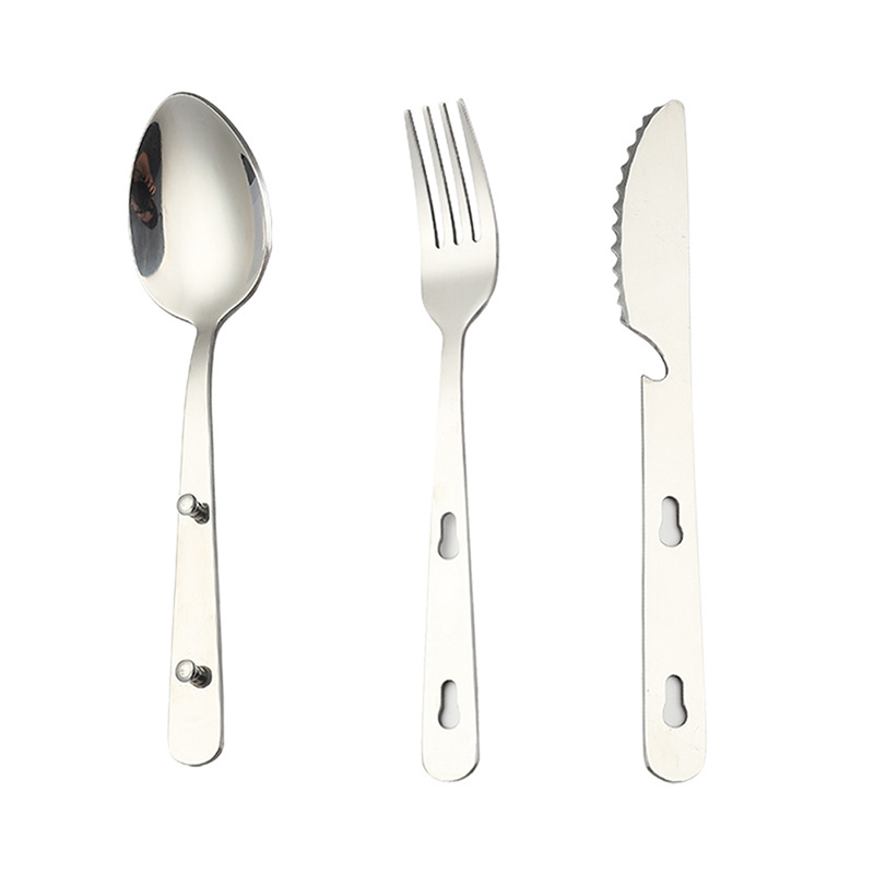 3pcs/set Portable Stainless St - Camping Cooking Knife Set review and price