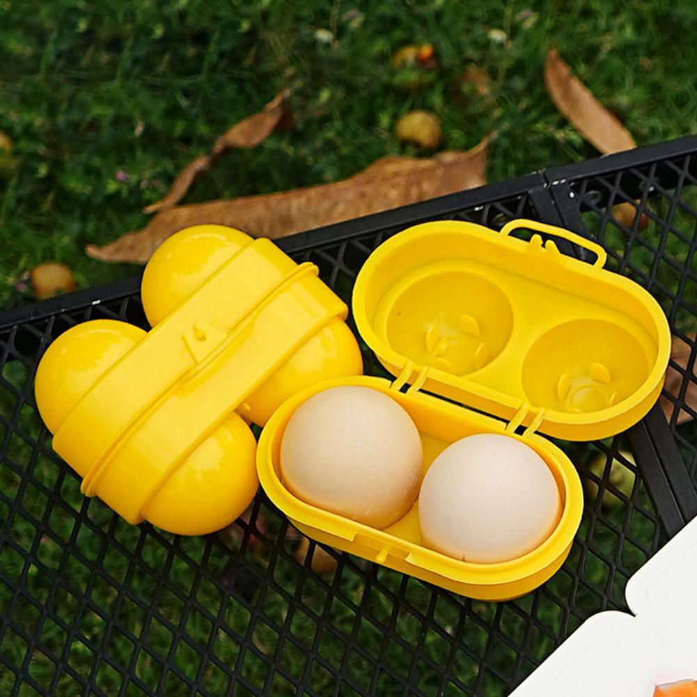 2 Grid Egg Storage Box Contain - Camping Cooking Range review and price