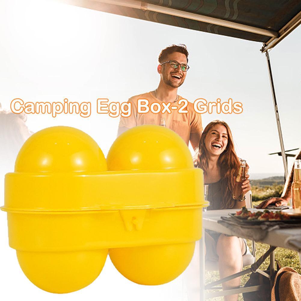 2 Grid Egg Storage Box Contain - Camping Cooking Range review and price