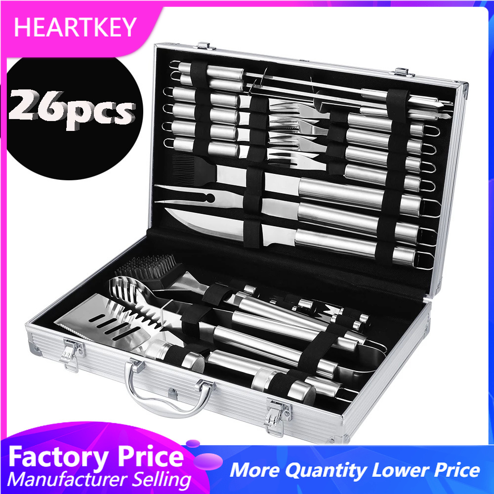 BBQ Tools Set Barbecue Grillin - Camping Cooking And Dining Set review and price