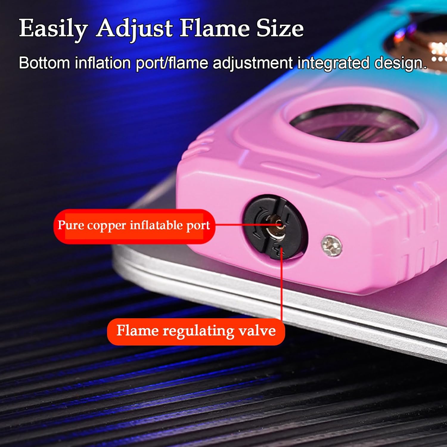 Butane-free, Windproof Lighter - Camping Cooking Flame review and price