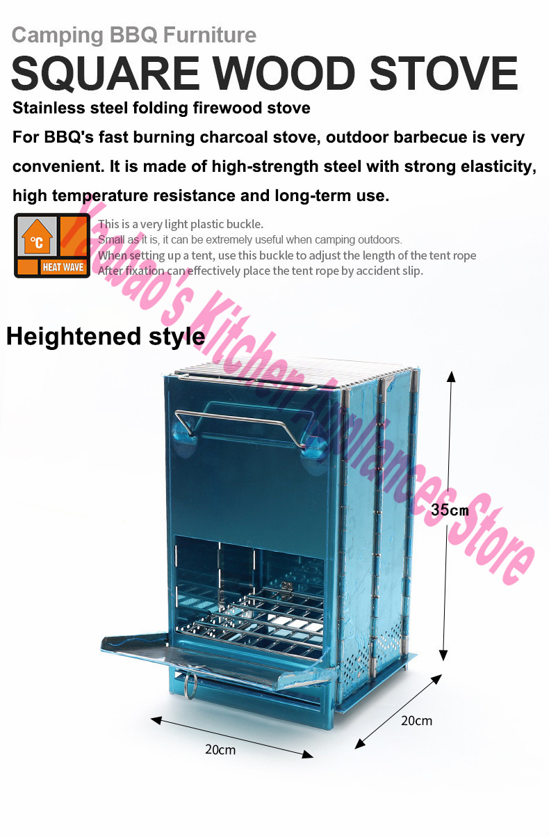 Wood Stove Outdoor Camping Equ - Camping Cooking Portable review and price