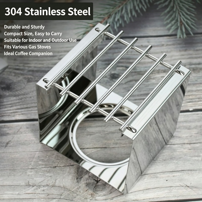 Stainless Steel Square Coffee  - Camping Cooking Ware review and price