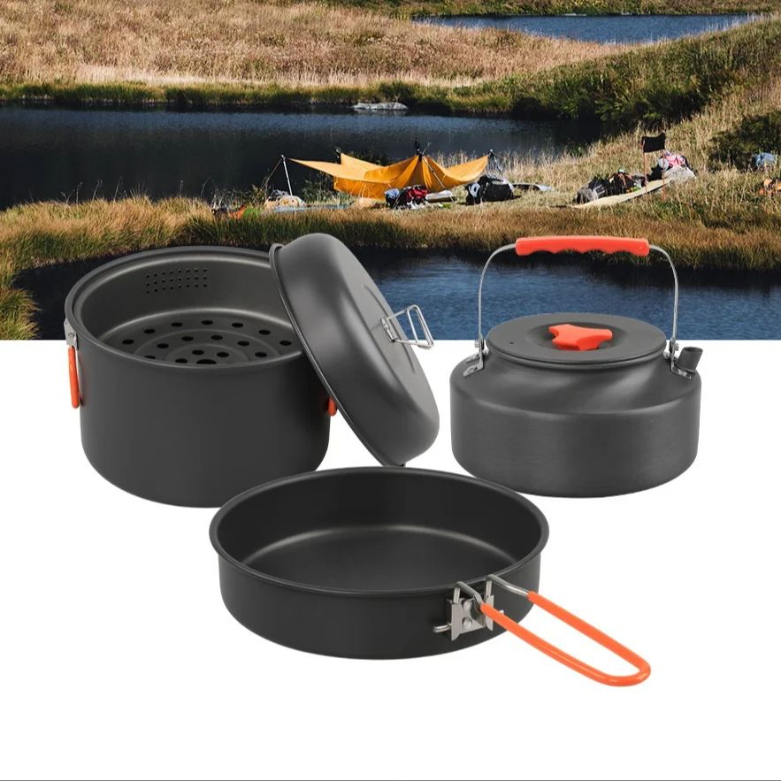 Outdoor Cookware Set Camping C - Camping Outdoor Cooking Set review and price