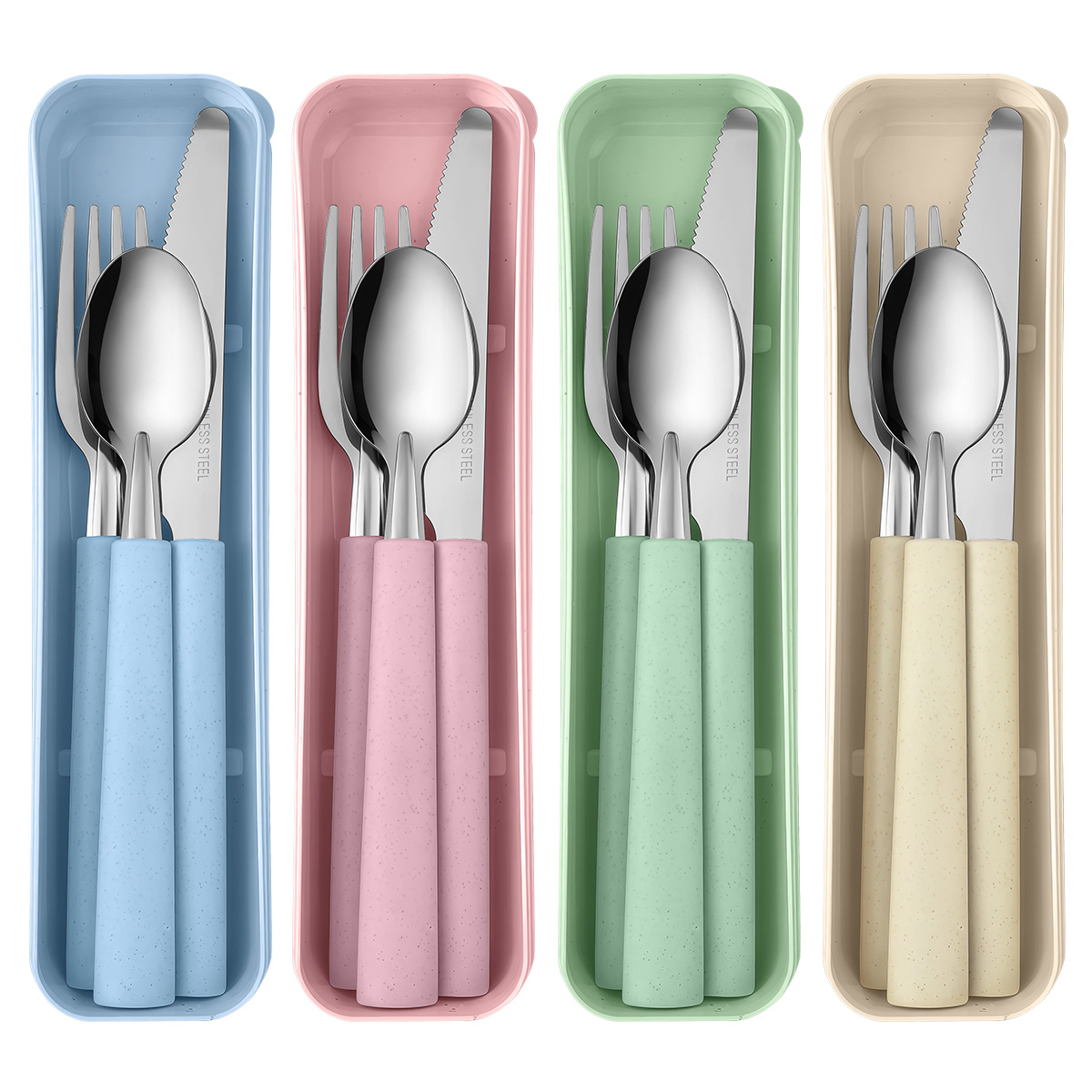 1 set stainless steel portable - Camping Cooking Knife Set review and price
