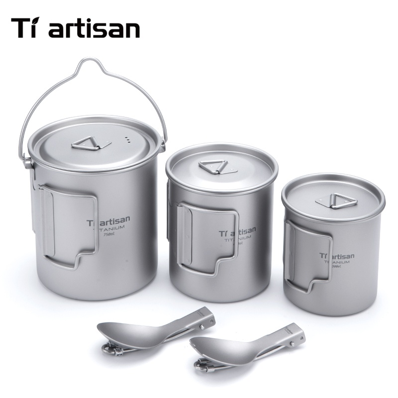 Tiartisan Pure Titanium Ultral - Camping Cooking Bundle review and price