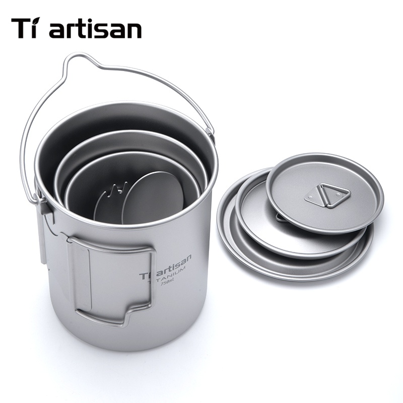Tiartisan Pure Titanium Ultral - Camping Cooking Bundle review and price