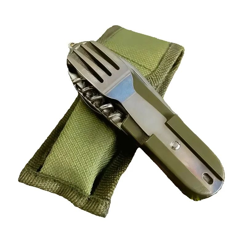 Stainless Steel 7-in-1 Camping - Camping Cooking Knife Set review and price