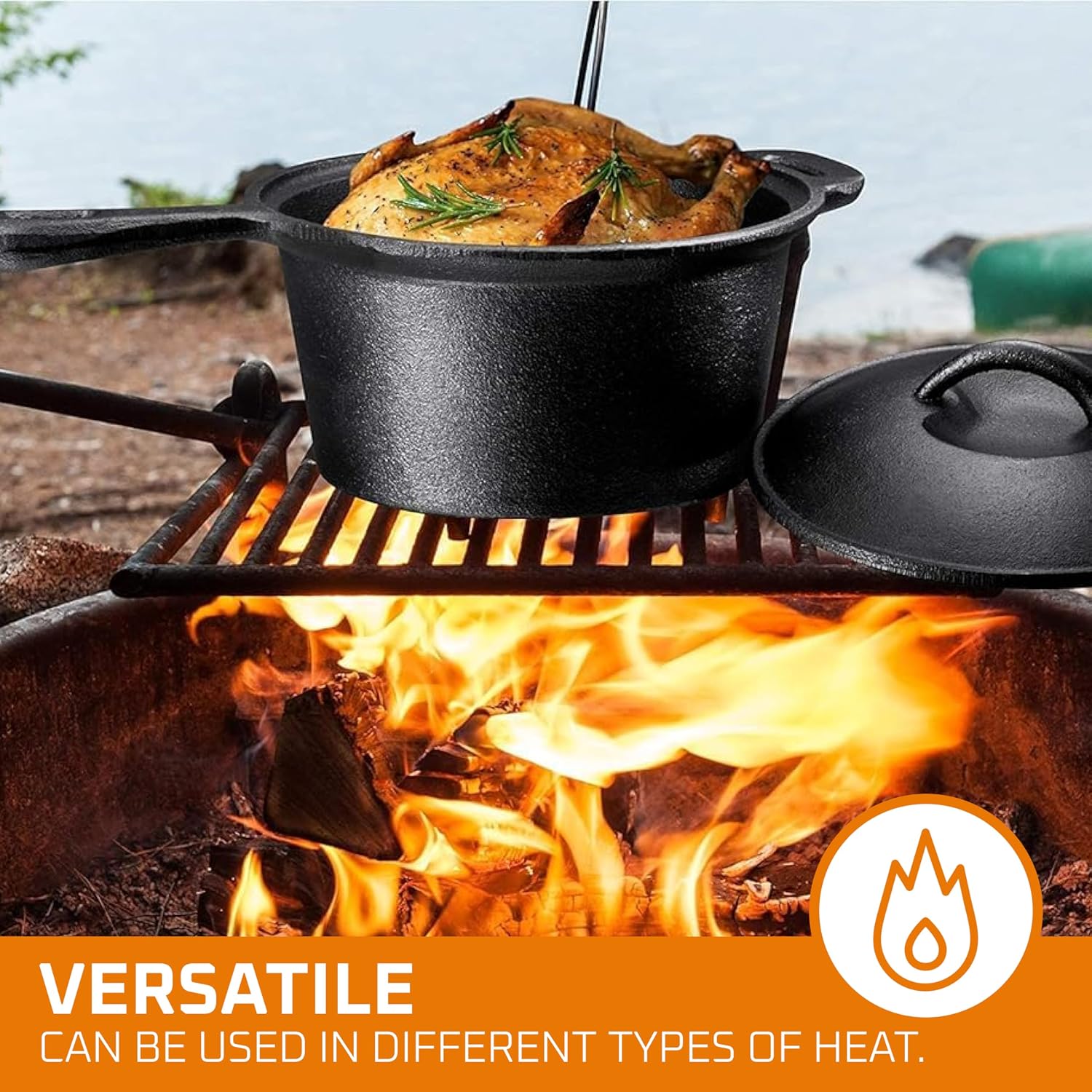 Camping Cooking Set Of 7. Pre  - Camping Cooking Cast Iron review and price