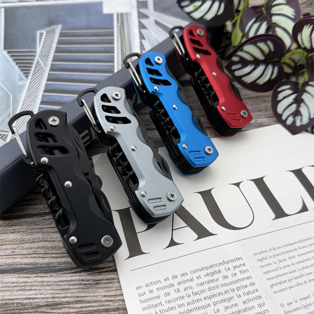 PL100 Multifunctional Folding  - Camping Cooking Knife Set review and price