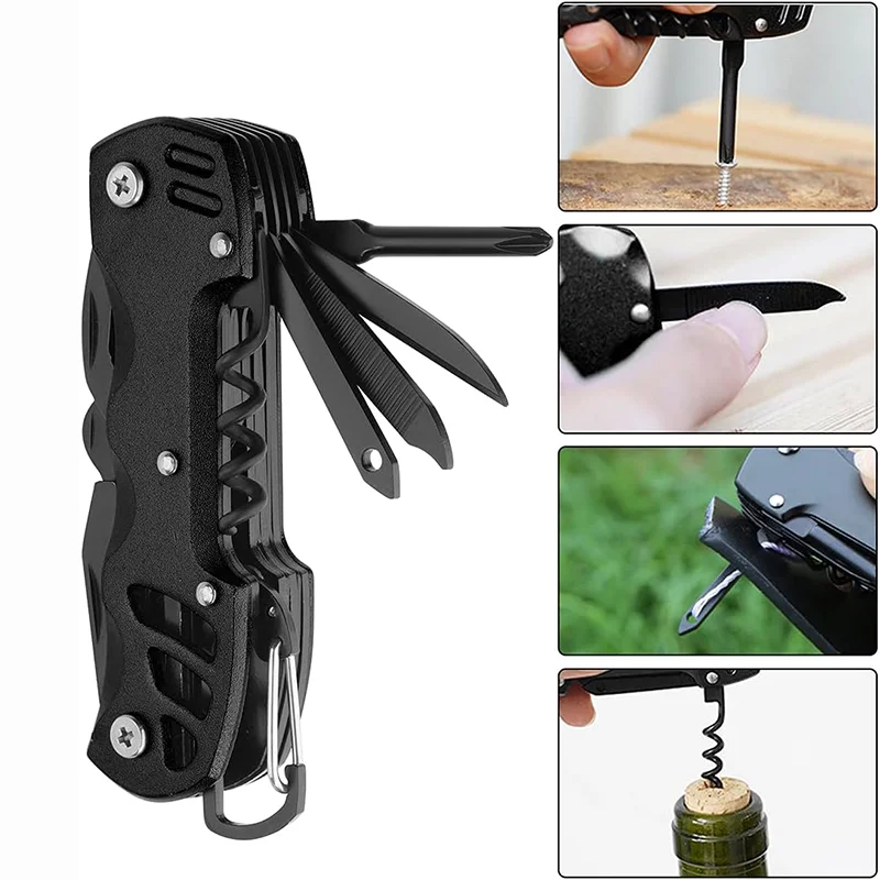 PL100 Multifunctional Folding  - Camping Cooking Knife Set review and price