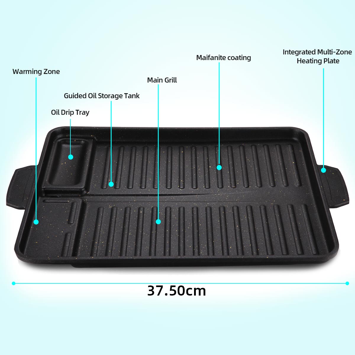 Korean Grill Meat Plate Alumin - Camping Cooking Range review and price