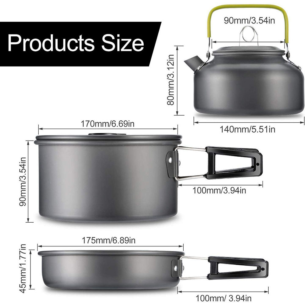 Outdoor Camping Cookware Set M - Camping Outdoor Cooking Set review and price