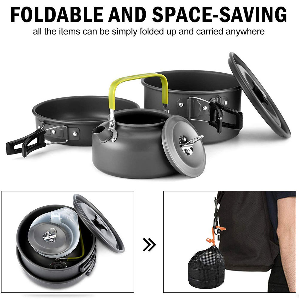 Outdoor Camping Cookware Set M - Camping Outdoor Cooking Set review and price